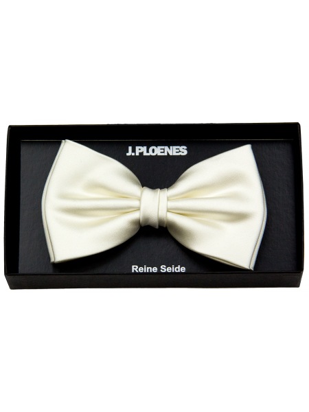 J. Ploenes Schleife / Fliege - Seide - champagner