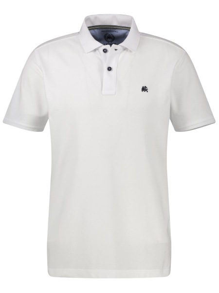 Lerros Poloshirt - Regular Fit - Pique - Cool and Dry - weiß