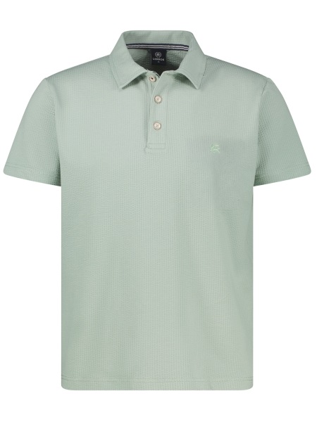 Lerros Poloshirt - Regular Fit - Struktur - grün