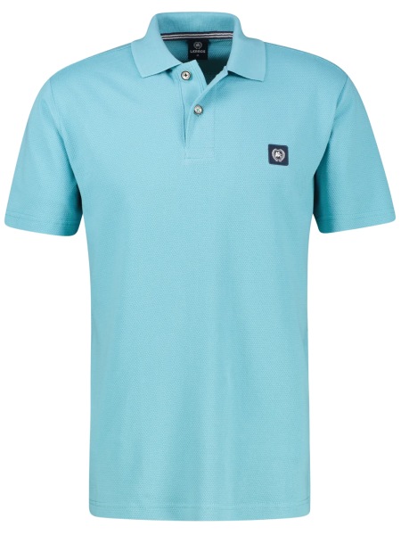 Lerros Poloshirt - Regular Fit - Struktur - türkis