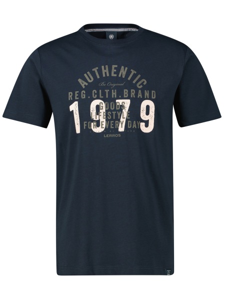 Lerros T-Shirt - Regular Fit - Rundhals - 1979 - dunkelblau - 2573038 485 