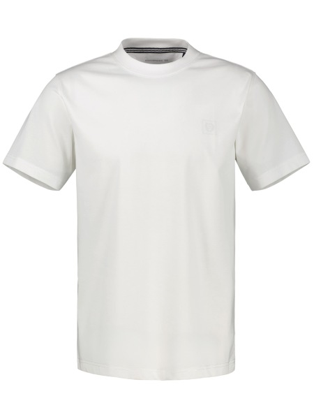 Lerros T-Shirt - Regular Fit - Rundhals - gedecktes weiß