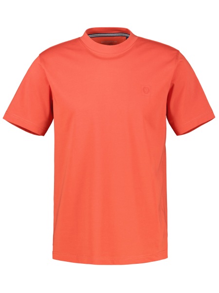 Lerros T-Shirt - Regular Fit - Rundhals - rot