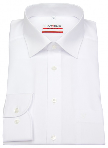 Marvelis Hemd - Modern Fit - weiß - ohne OVP - 4700 64 00 