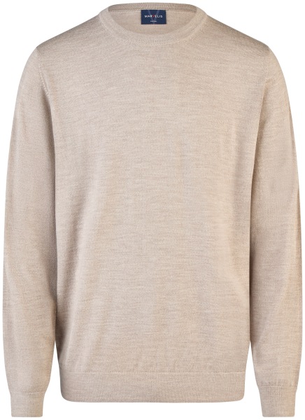 Marvelis Pullover - Merinowolle - Rundhals Ausschnitt - beige - 6321 25 22 