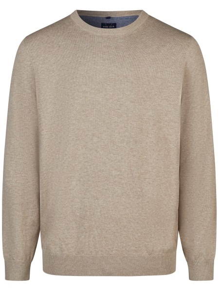 Marvelis Pull - Col rond - beige