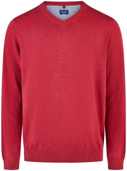 Marvelis Pullover - V-Ausschnitt - dunkelrot - 1990 10 95 