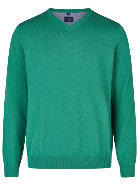 Marvelis Pullover - V-Ausschnitt - grün