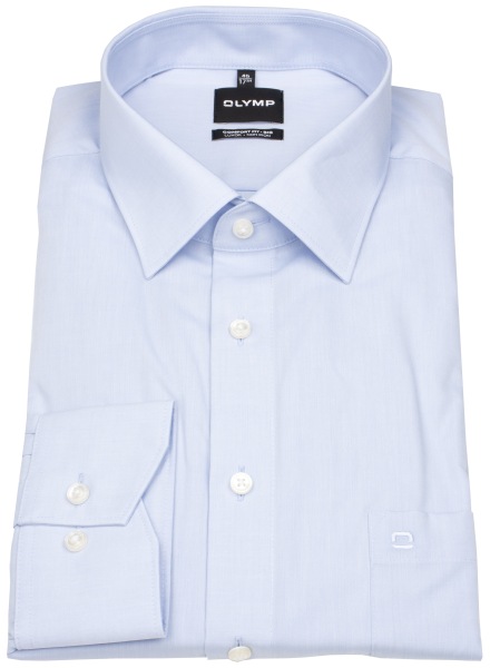 OLYMP Hemd - Comfort Fit BIG - New Kent - Chambray - hellblau - 1410 64 11 