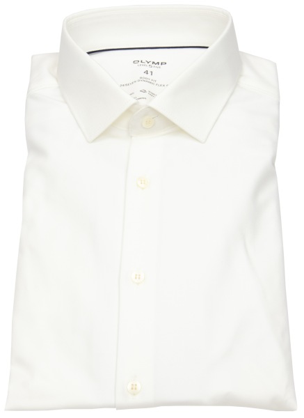 OLYMP Hemd - Level 5 Body Fit - 24/7 Dynamic Flex Shirt - hellbeige - ohne OVP