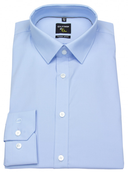 OLYMP Hemd - No. Six Super Slim - hellblau - ohne OVP - 0466 64 10 