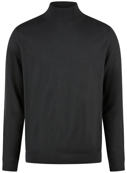 OLYMP Turtleneck Sweater - Regular Fit - Black