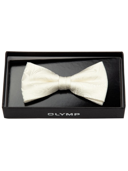 OLYMP Schleife / Fliege - Seide - Hochzeit - champagner - ohne OVP
