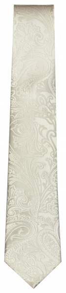 OLYMP Seidenkrawatte - Slim - Hochzeit - champagner
