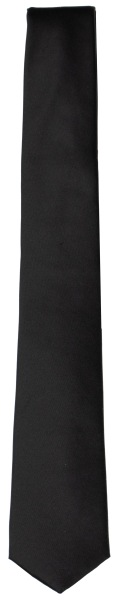 OLYMP Cravate en soie - Super Slim - noire