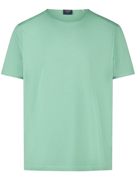 OLYMP T-Shirt - Regular Fit - Rundhals - grün