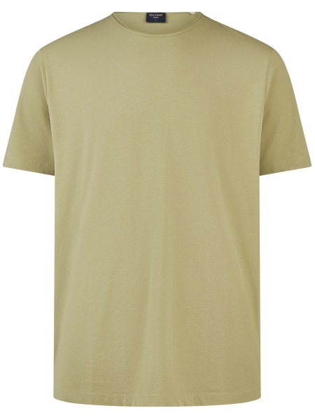 OLYMP T-Shirt - Regular Fit - Rundhals - grün