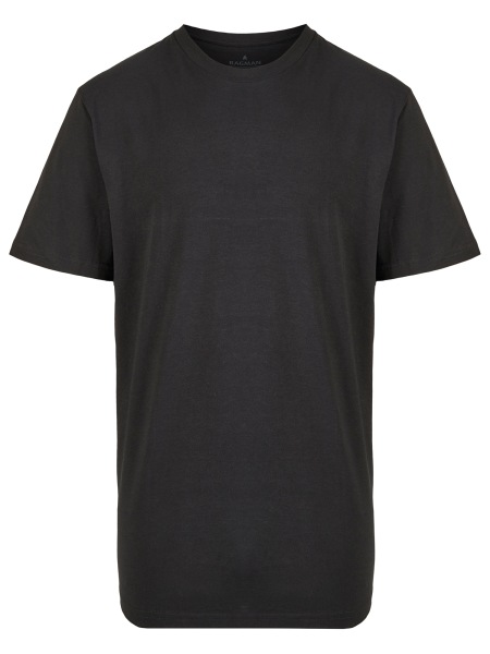 Ragman T-Shirt Doppelpack - Rundhals - schwarz - ohne OVP
