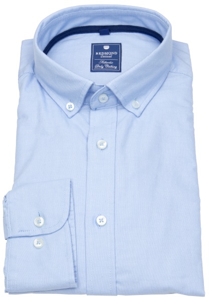 Redmond Hemd - Comfort Fit - Button Down Kragen - Oxford - hellblau - ohne OVP
