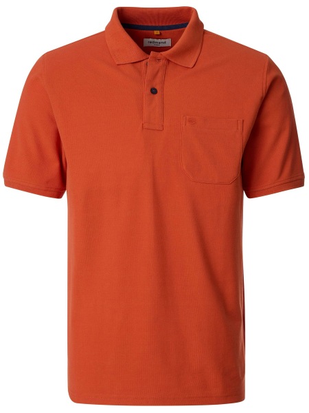 Redmond Poloshirt - Regular Fit - Piqué - terra orange
