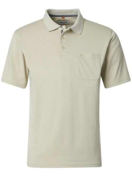 Redmond Poloshirt - Regular Fit - Wash and Wear - beige