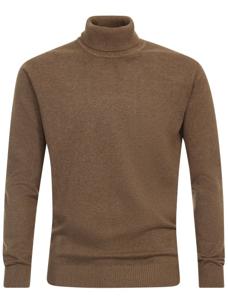 Redmond Pullover - Rollkragen - braun