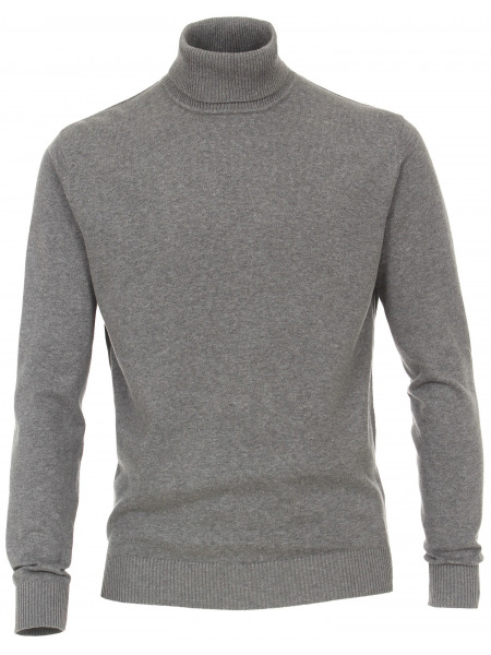 Redmond Pullover - Rollkragen - grau