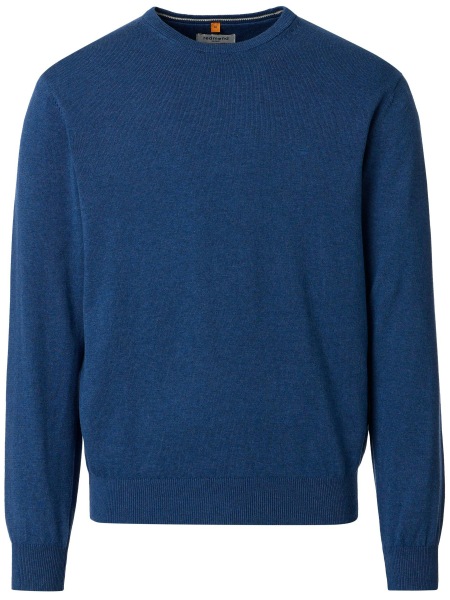 Redmond Pullover - Rundhals-Ausschnitt - blau