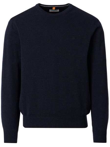 Redmond Pullover - Rundhals-Ausschnitt - dunkelblau