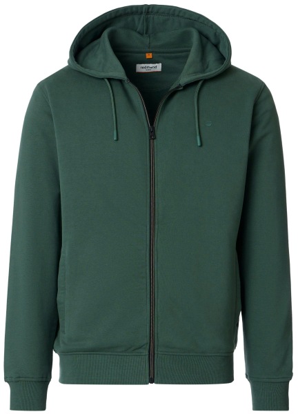 Redmond Sweatjacke / Hoody - mit Reissverschluss - grün