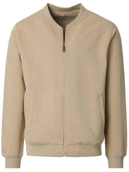 Redmond Sweatjacke - mit Reissverschluss - beige