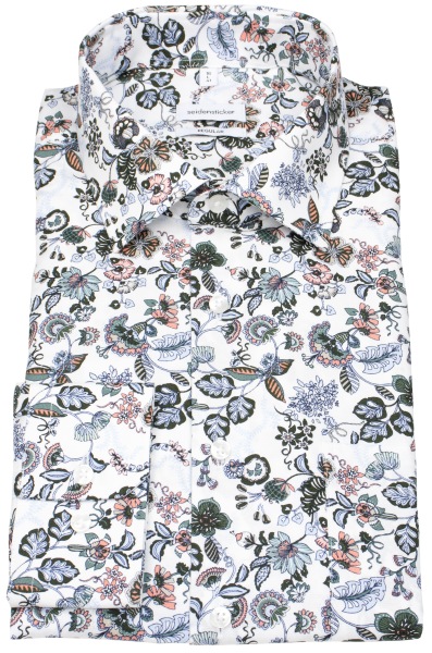Seidensticker Hemd - Regular Fit - florales Muster - mehrfarbig - ohne OVP