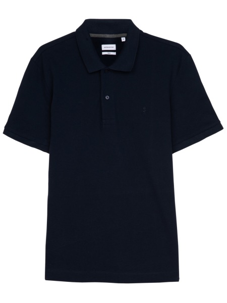 Seidensticker Poloshirt - Slim Fit - Piqué - dunkelblau