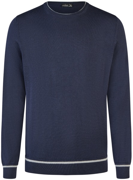 van Laack Pullover - Merinowolle - dunkelblau - 8635 S00176 790 