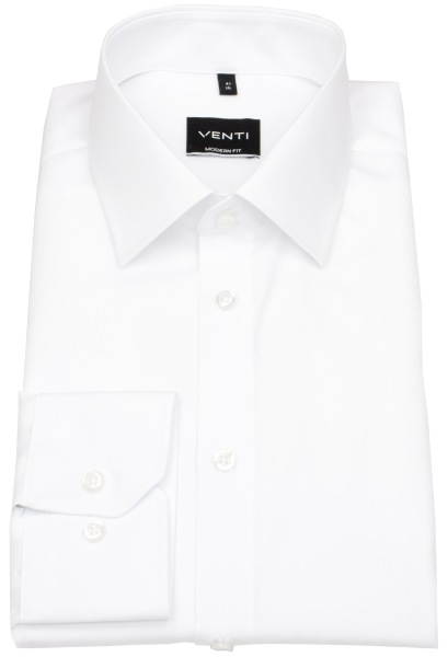 Venti Hemd - Modern Fit - Kentkragen - weiß - 001480 0 