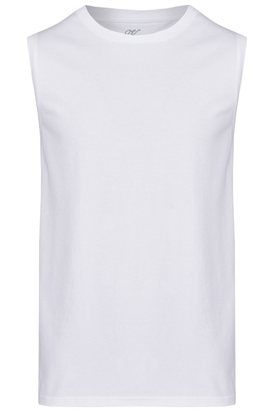 Venti Tank Top Doppelpack - Modern Fit - Rundhals - weiß - ohne OVP
