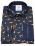 Thumbnail 1- A Fish Named Fred Hemd - Modern Fit - Print - Möven - dunkelblau