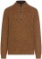 Thumbnail 1- Camel Active Pullover - Regular Fit - Troyerkragen - Struktur - braun