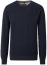 Thumbnail 1- Casa Moda Pullover - Rundhals Ausschnitt - Struktur - blau