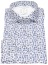 Thumbnail 1- Eterna Hemd - Modern Fit - Performance Shirt - Print - blau / weiß