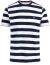 Thumbnail 1- Fynch-Hatton T-Shirt - Casual Fit - Rundhals - Streifen - dunkelblau / weiß