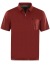 Thumbnail 1- Hajo Poloshirt - Regular Fit - Softknit - Reissverschluss - dunkelrot