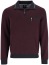 Thumbnail 1- Hajo Sweatshirt - Regular Fit - Troyerkragen mit Reissverschluss - bordeaux