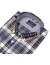 Thumbnail 2- MAERZ Muenchen Hemd - Modern Fit - Button Down Kragen - Oxford - kariert - braun / blau - ohne OVP
