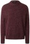 Thumbnail 1- MAERZ Muenchen Pullover - Regular Fit - Rundhals - Merinowolle - Strick - rot