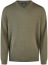 Thumbnail 1- Marvelis Pullover - Merinowolle - V-Ausschnitt - beige ## KOPIE