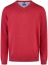 Thumbnail 1- Marvelis Pullover - V-Ausschnitt - dunkelrot