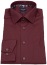 Thumbnail 1- OLYMP Hemd - Modern Fit - Kentkragen - Chambray - dunkelrot