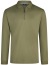 Thumbnail 1- OLYMP Poloshirt - Regular Fit - Langarm - Reissverschluss - Interlock Jersey - oliv