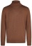 Thumbnail 1- OLYMP Rollkragenpullover - Regular Fit - Merinowolle - braun
